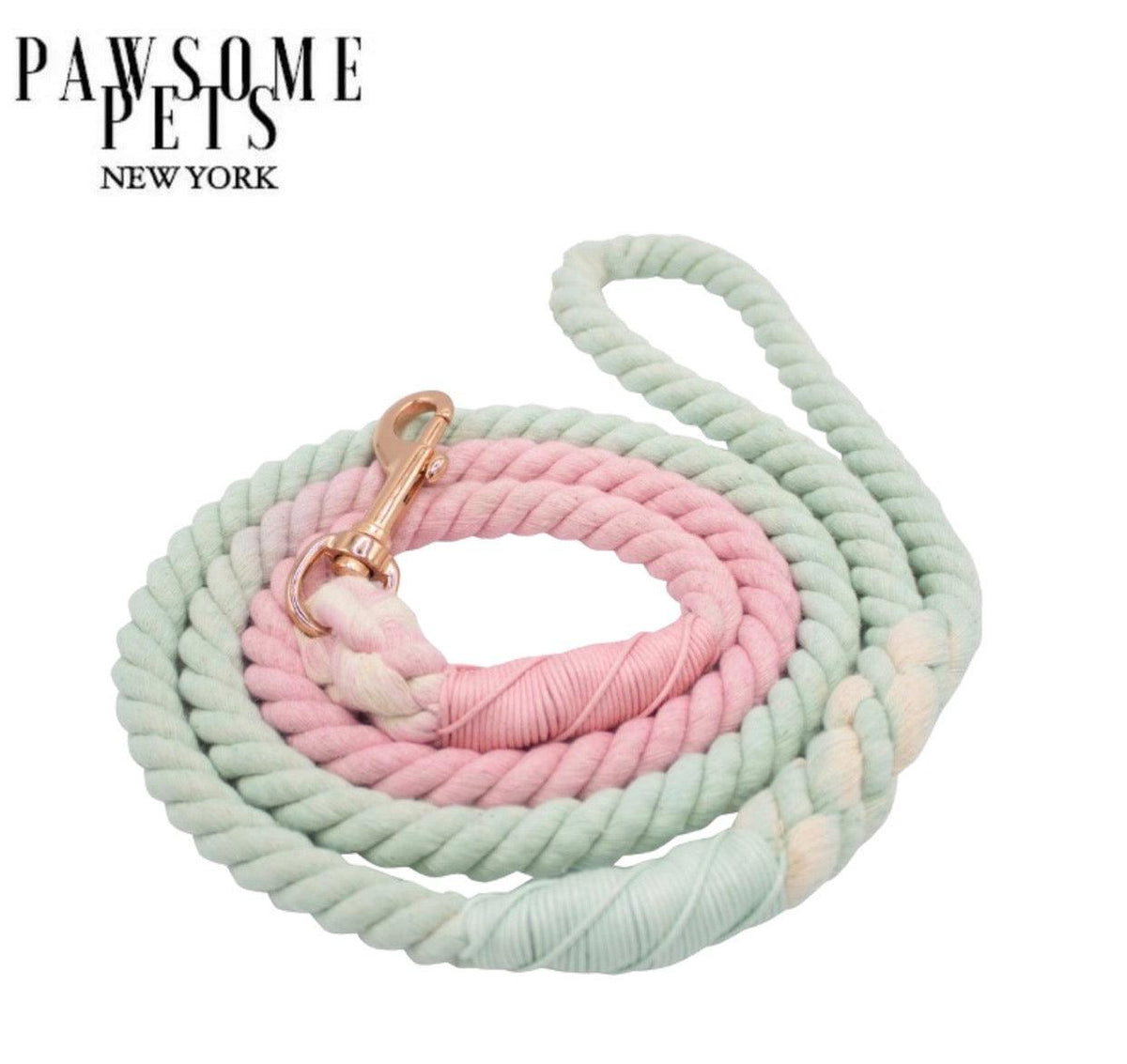 Daisy Cotton Rope Leash